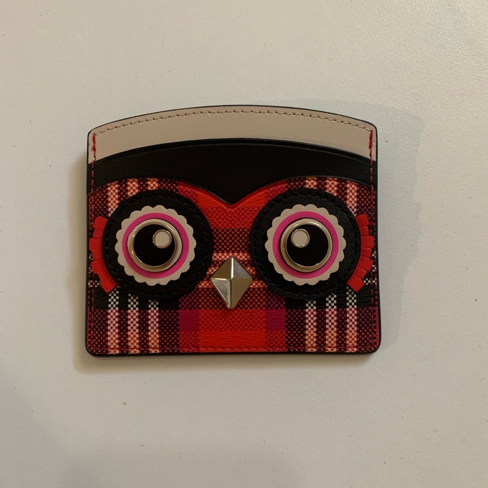 Kate Spade owl card holder